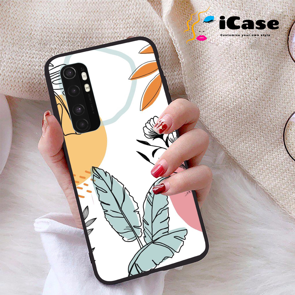 Ốp lưng xiaomi mi note 10 lite viền dẻo tpu bst vintage