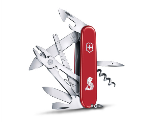 Dụng Cụ Đa Năng Victorinox - 91mm - Angler Red (Đỏ Truyền Thống)