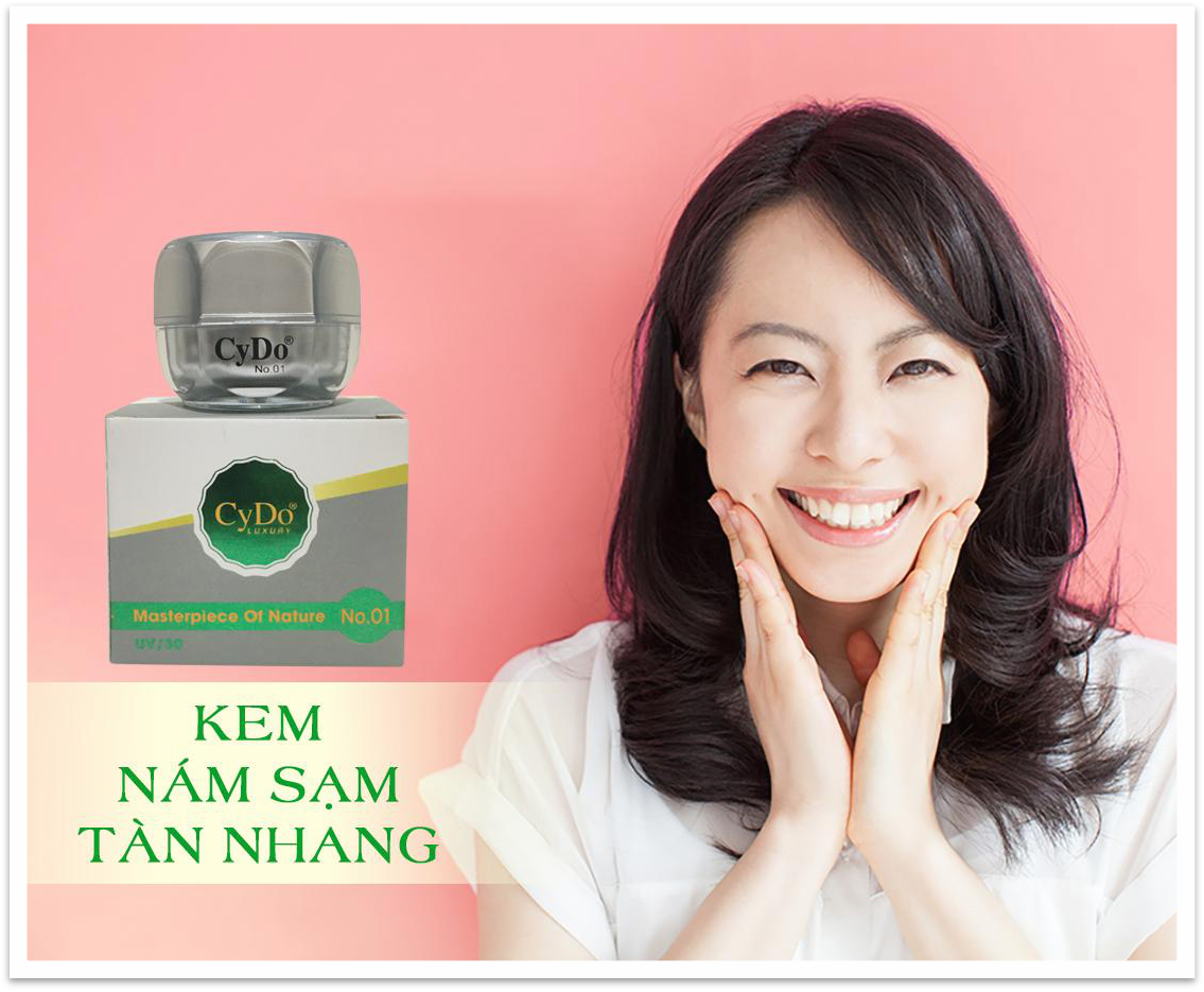 Kem nám sạm - tàn nhang CyDo Luxury 12g