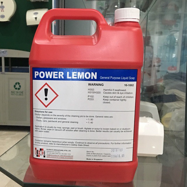 nước lau sàn Power Lemon