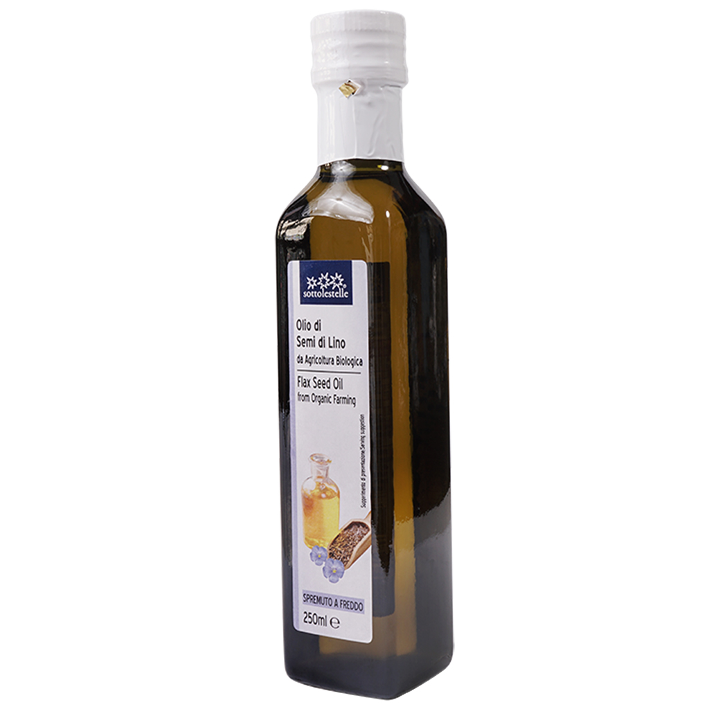 Dầu Hạt Lanh Ép Lạnh Hữu Cơ (Organic Flax Seed Oil) - 250ml