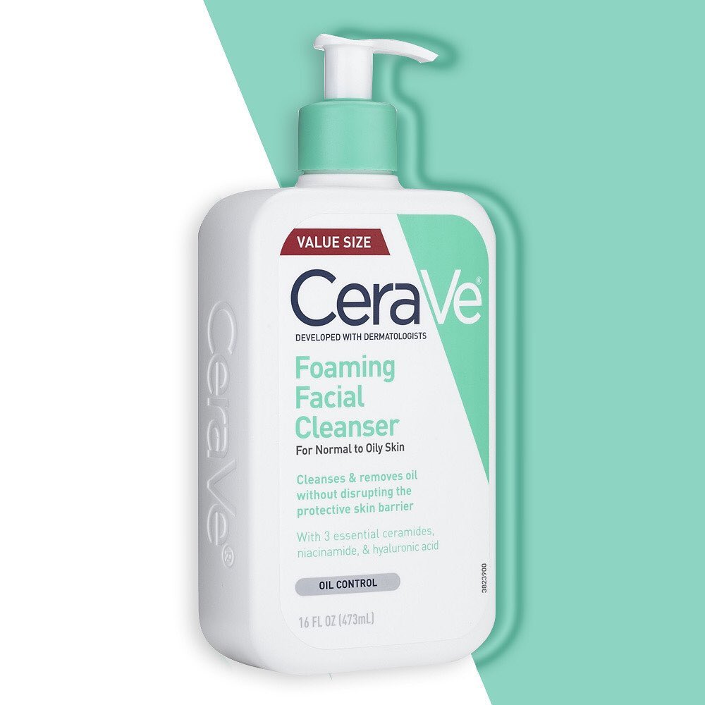 [ USA ] Sữa Rửa Mặt Cerave 473 ml Cho Da Dầu
