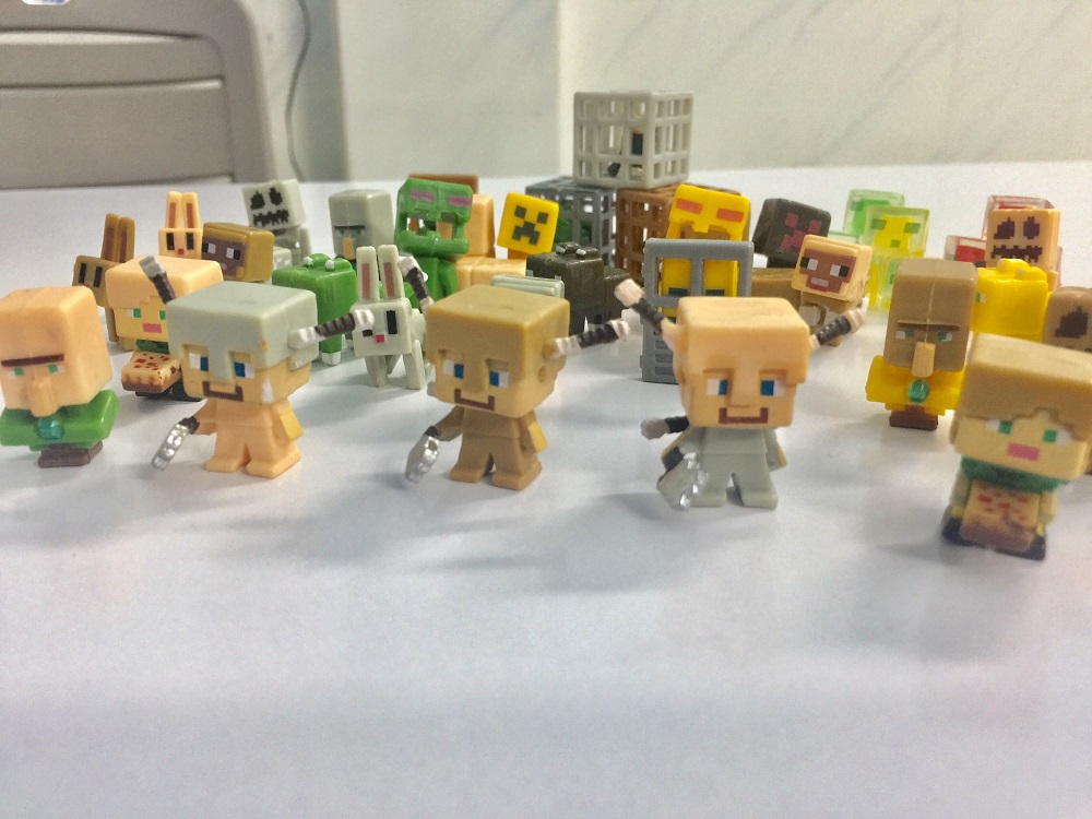 Bộ 36 nhân vật mini figure minecraft mẫu 3 ( mẫu mới)