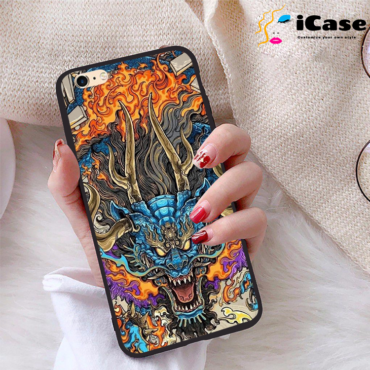 Ốp lưng iPhone 6 Plus viền dẻo TPU BST Rong