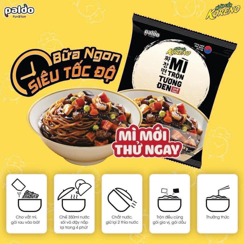 Mì trộn tương đen thùng 20 gói