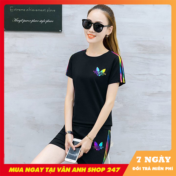 [HCM]Bộ thể thao Adidas 3 sọc ngắn