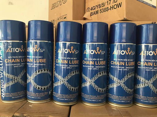 Xịt dưỡng sên Arrow Chain Lube 400m