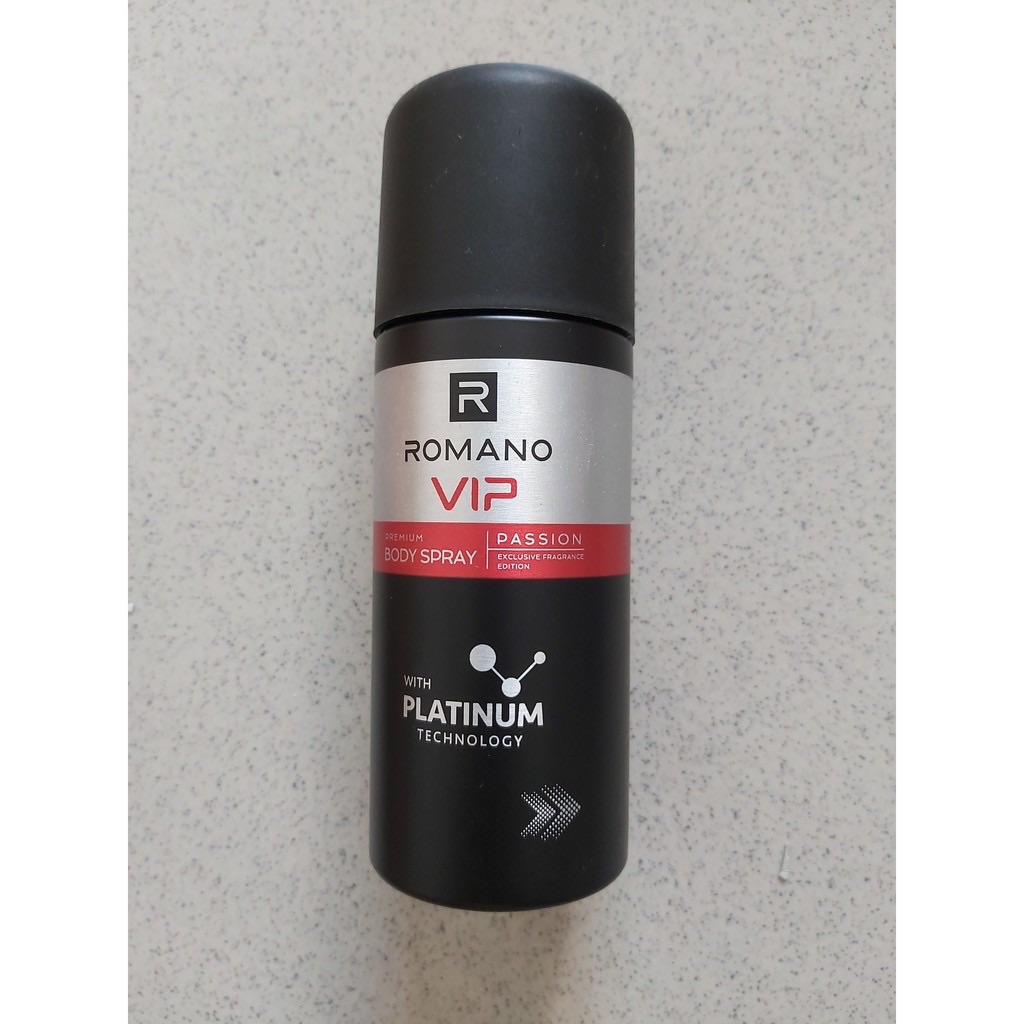 [HCM]Romano - Xịt ngăn mùi toàn thân romano Vip 150ml