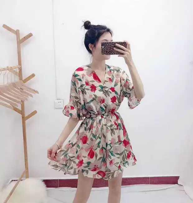 [HCM]Set Đồ Jum/Jumpsuit Nữ Ngắn Voan Bèo Cực Xịn lđ0719