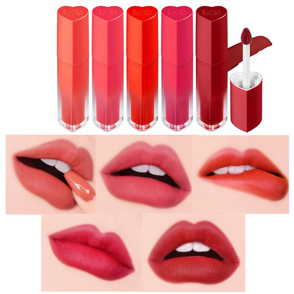 [HCM]Son kem lì Black Rouge Color Lock Heart Tint