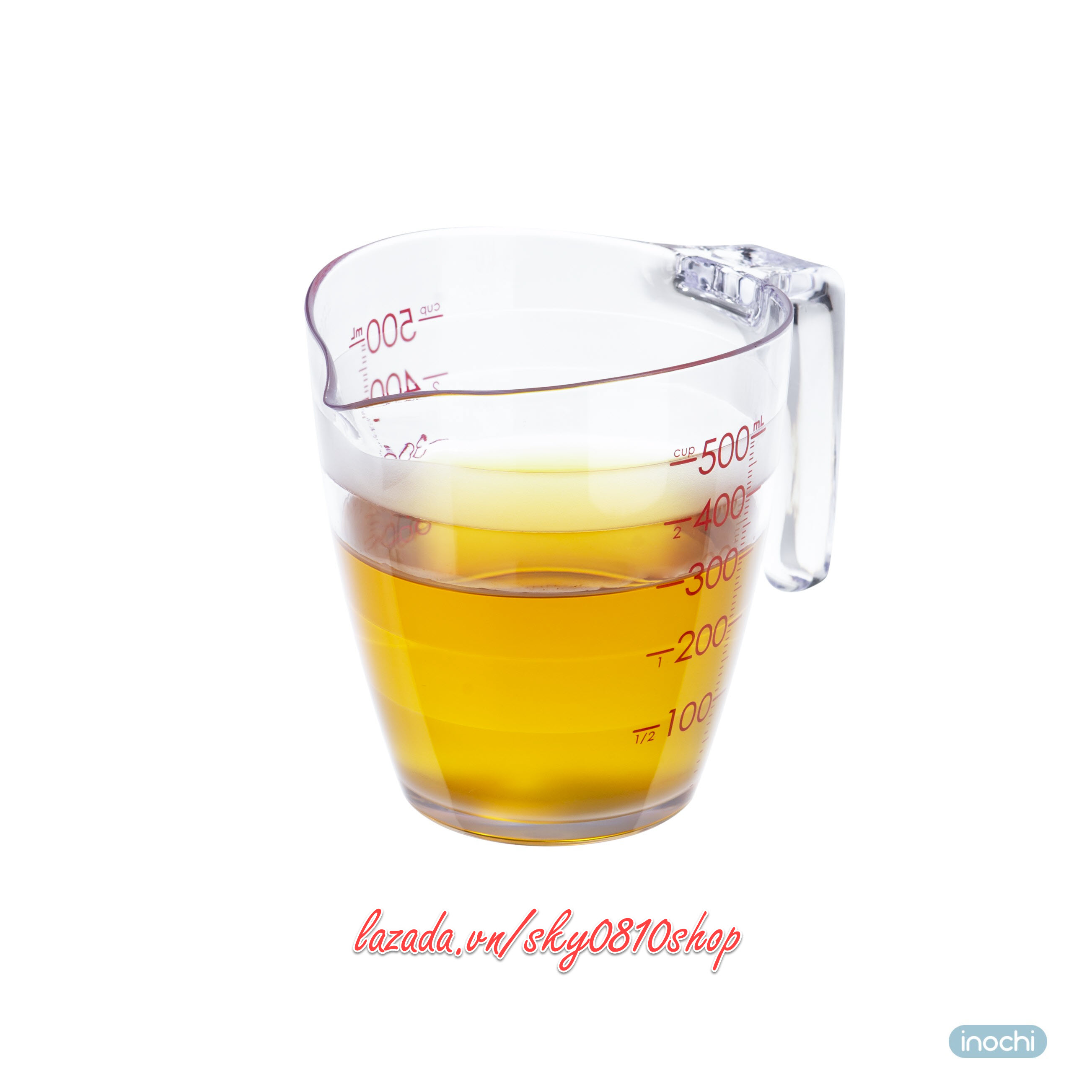 Cốc (ly) đong nước chia vạch Inochi - 200ml-500ml