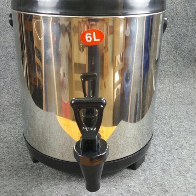 Bình ủ trà sữa nóng lạnh 3 lớp các cỡ 6 lít