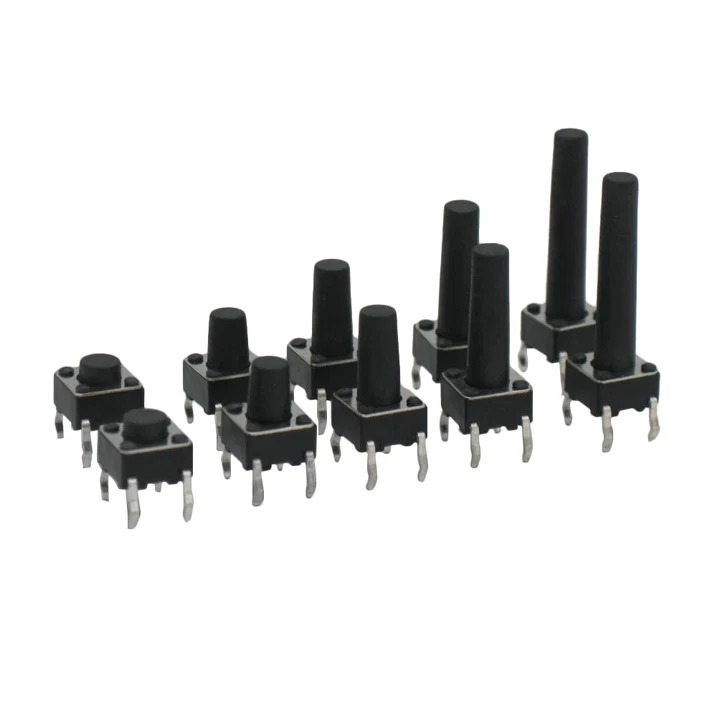 Combo 5 Nút Nhấn 4 Chân 6x6x5mm Nhỏ Gọn