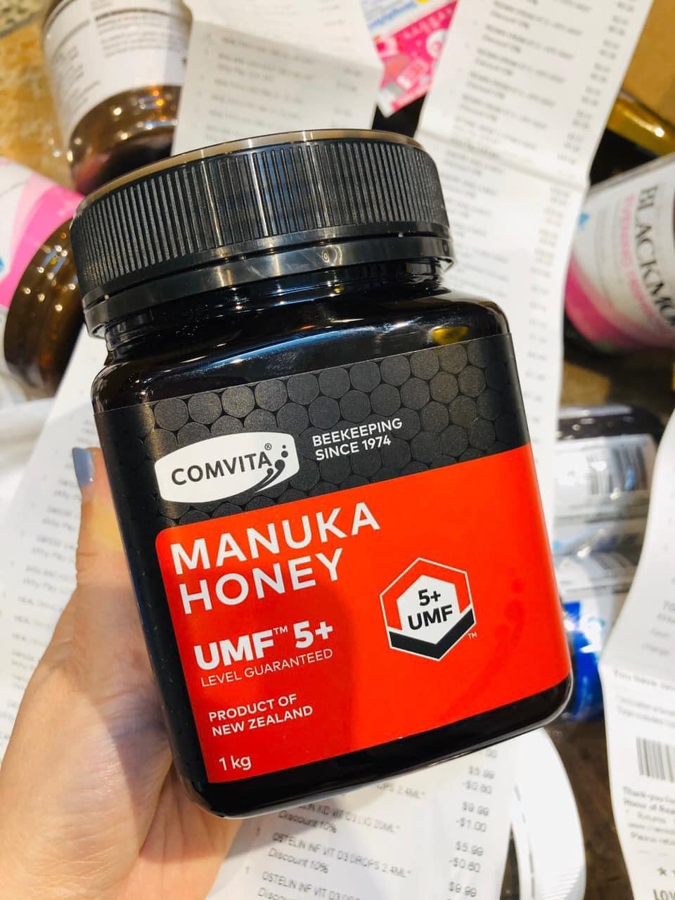 Mật ong Úc Manuka Comvita UMF 5+ 1kg