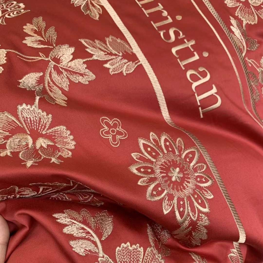 Set quilt silk woven d-i-o-r c015