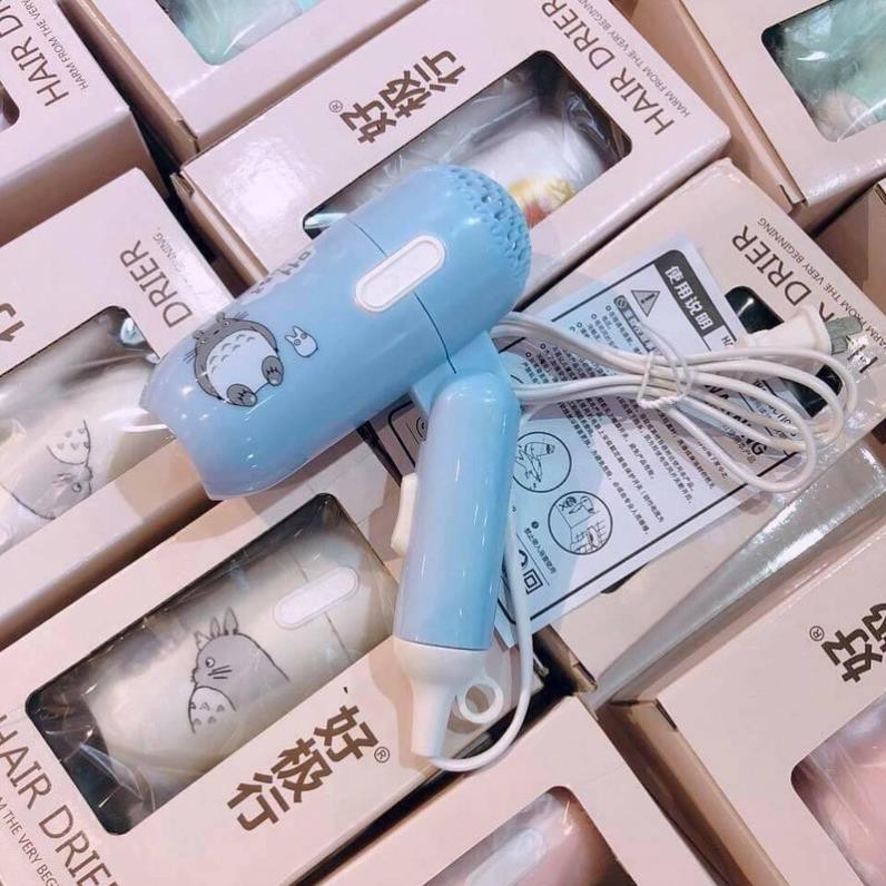 Máy sấy tóc mini 2 chế độ gấp gọn siêu kute