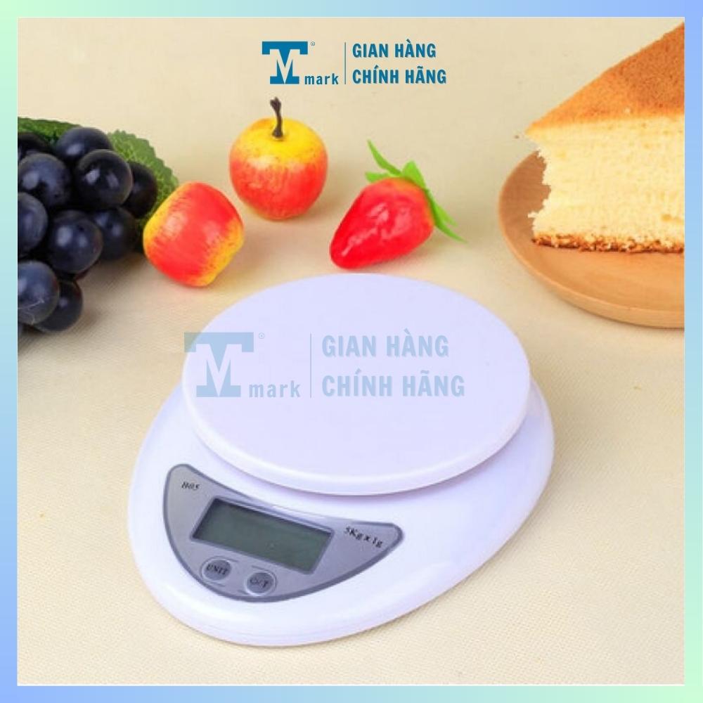 Cân điện tử mini WH-B05 5kg (Cân nhà bếp) Tmark