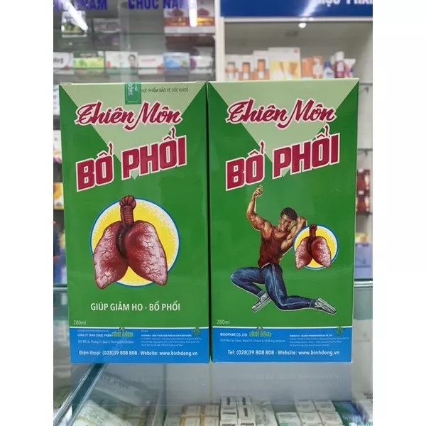 Thiên Môn Bổ Phổi Bình Đông – Chai 280ml.