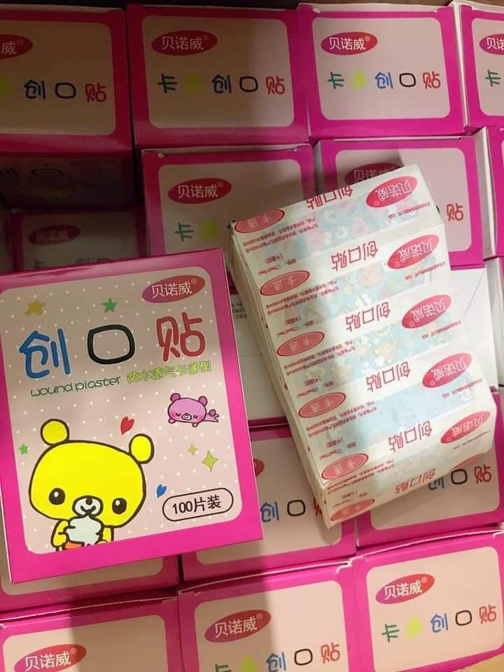 Hộp 100-120 Băng Cá Nhân Aid First