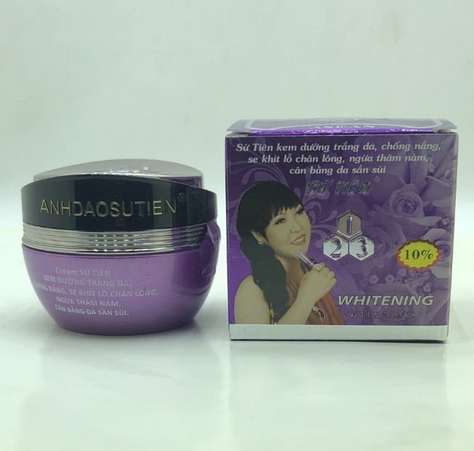 Kem Dưỡng Da Sứ Tiên Tím - 10g