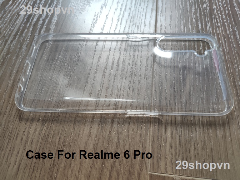 Ốp Realme 6 Pro dẻo trong suốt