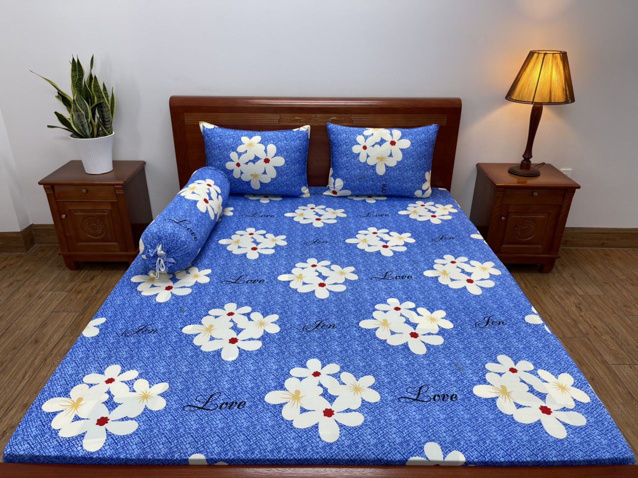 Drap ga giường 1.8*2m2 thun lạnh in 3D hàn quốc - CAO CẤP