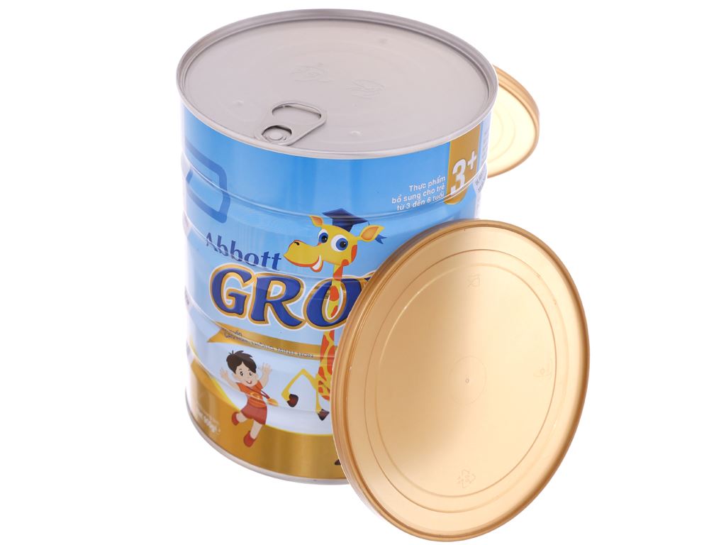 [HCM]Sữa AB grow hươu cao cổ 3+ 900g
