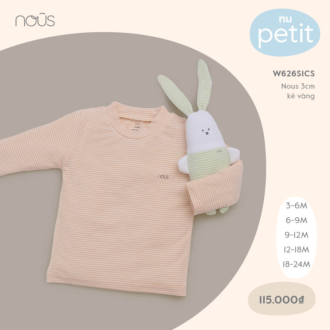Áo giữ nhiệt nous cổ 3 phân, 5 phân