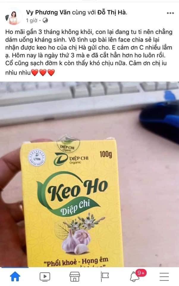[HCM]Keo ho Diệp Chi - phổi khỏe giọng êm