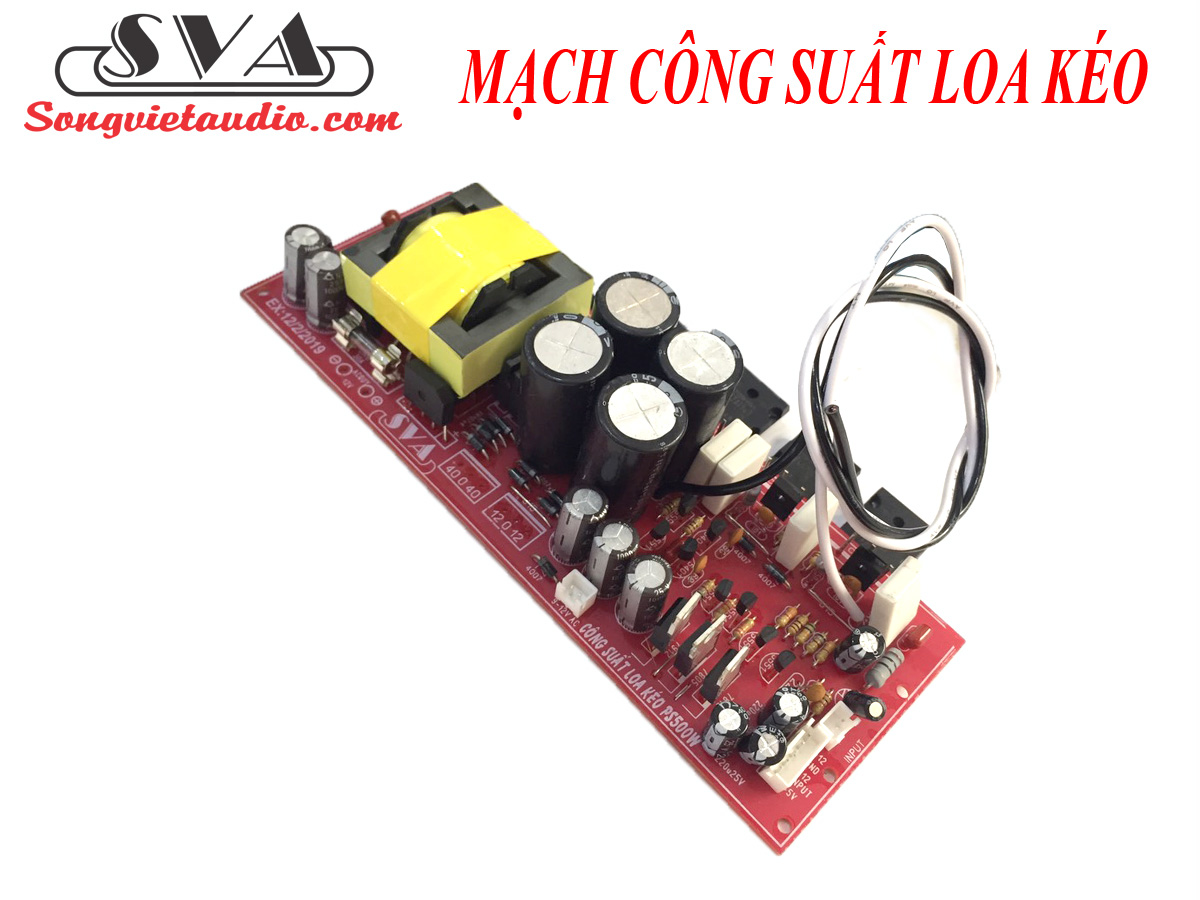 MẠCH CÔNG SUẤT LOA KÉO 4 FET 4 SÒ PS500