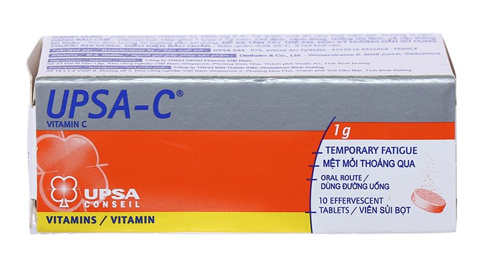 UPSA-C 1g tuýp 10 viên