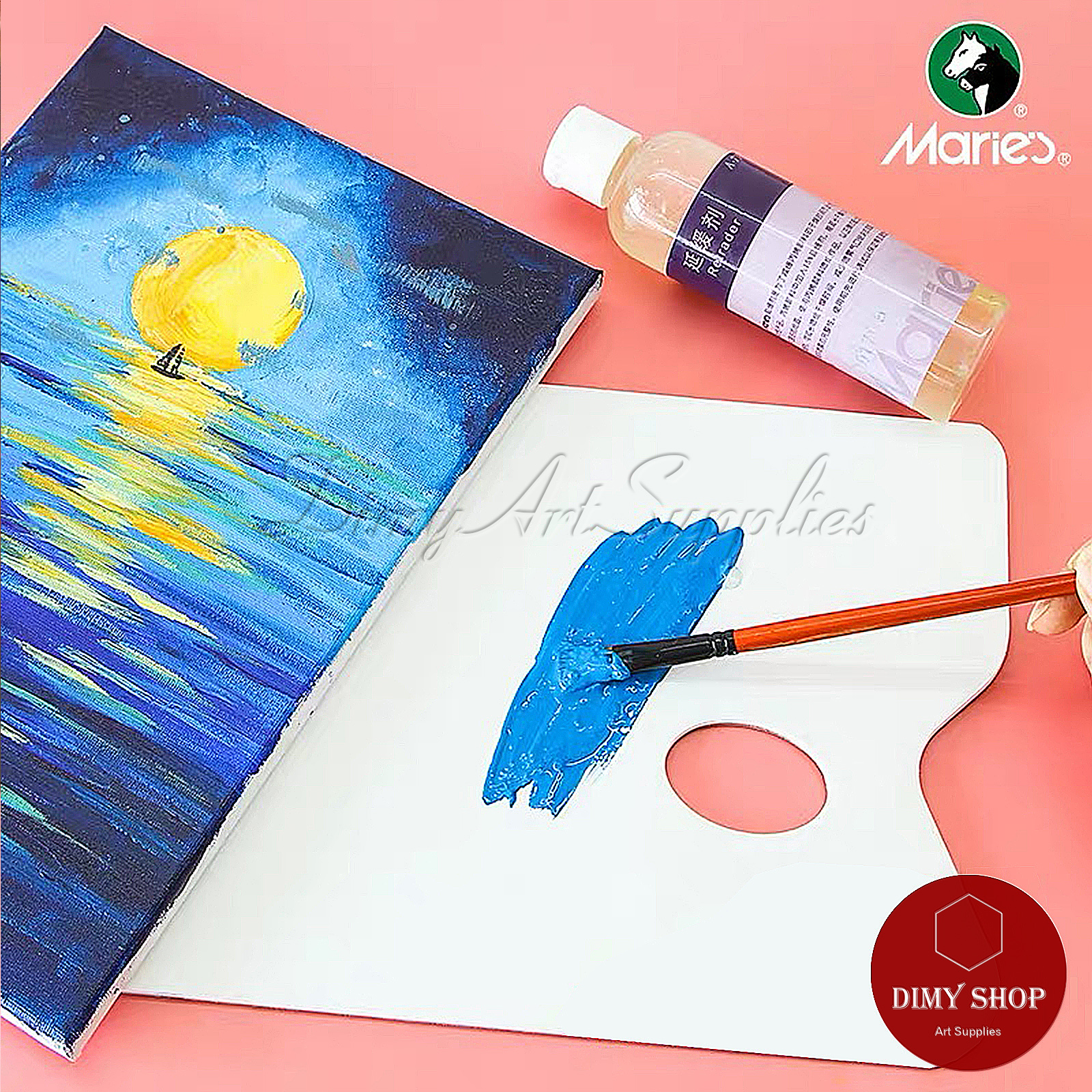 Dung môi chậm khô Acrylic MARIE's 108ml