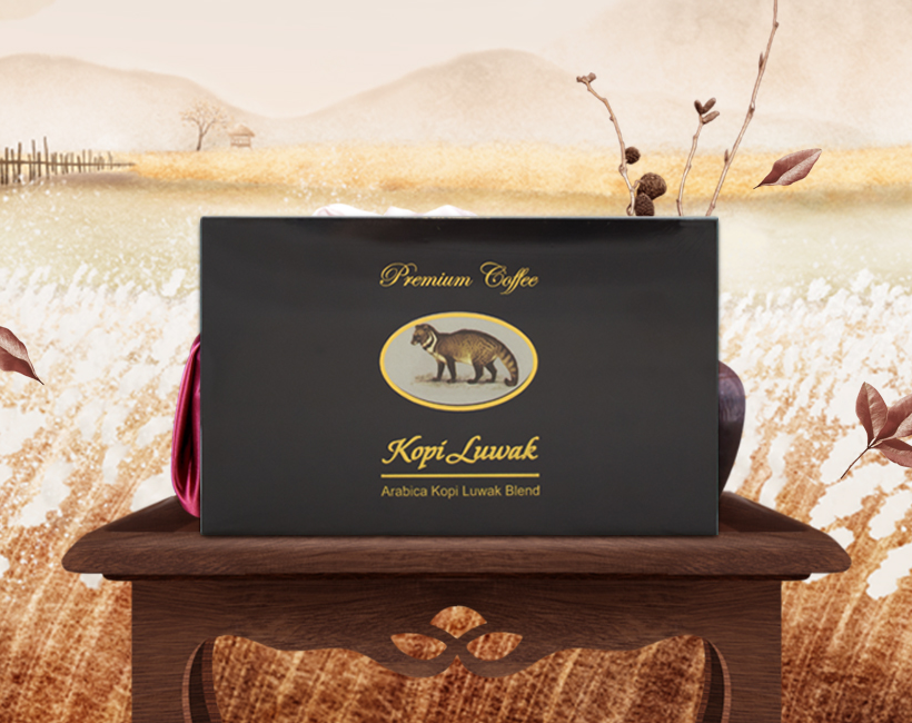 Cà phê Kopi Luwak 200g [루왁 아라비카 커피세트]
