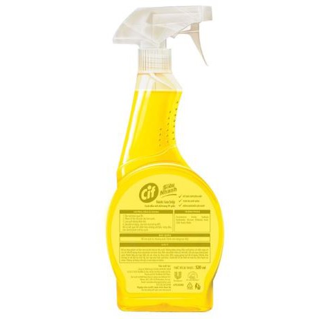 [HCM]Nước Lau bếp CIF Thiên Nhiên (520ml)