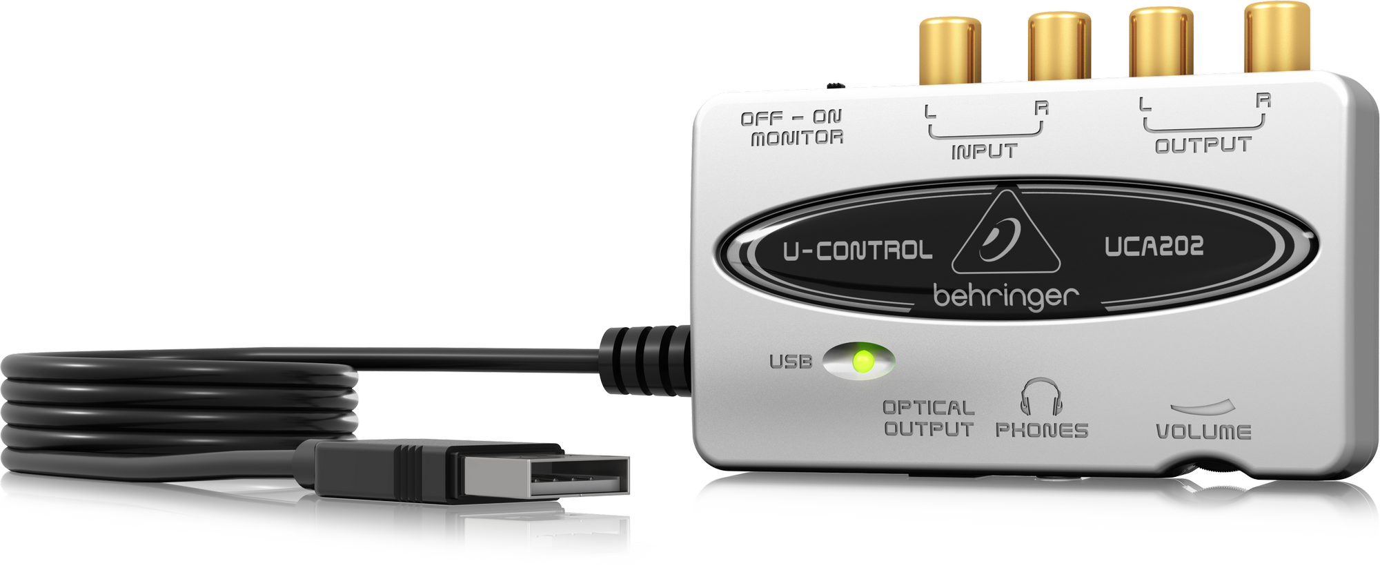 Sound card USB thu âm kỹ thuật số | Behringer U-CONTROL UCA202