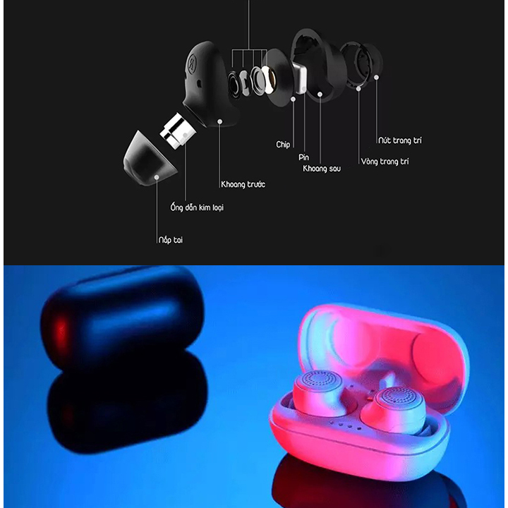 Tai nghe Bluetooth True Wireless Remax Earbuds TWS-2S