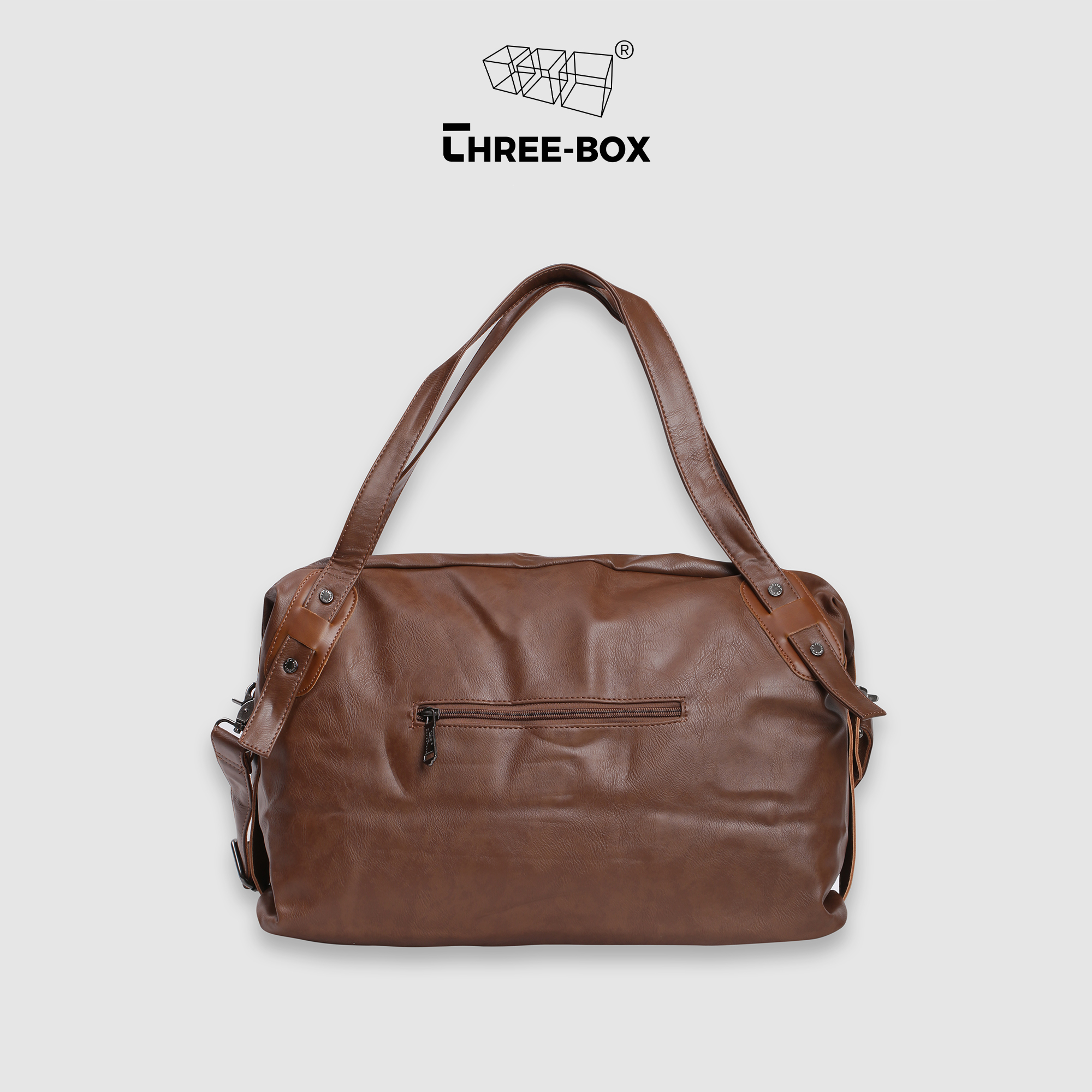 Túi du lịch da Unisex Three-box I TX2367