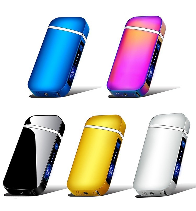 bật lửa điện plasma nút nguồn cảm ứng chống gió