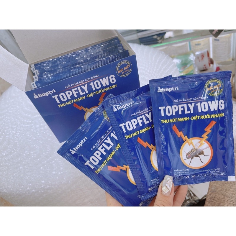 Thuốc diệt ruồi TOPFLY 10WG gói 20g