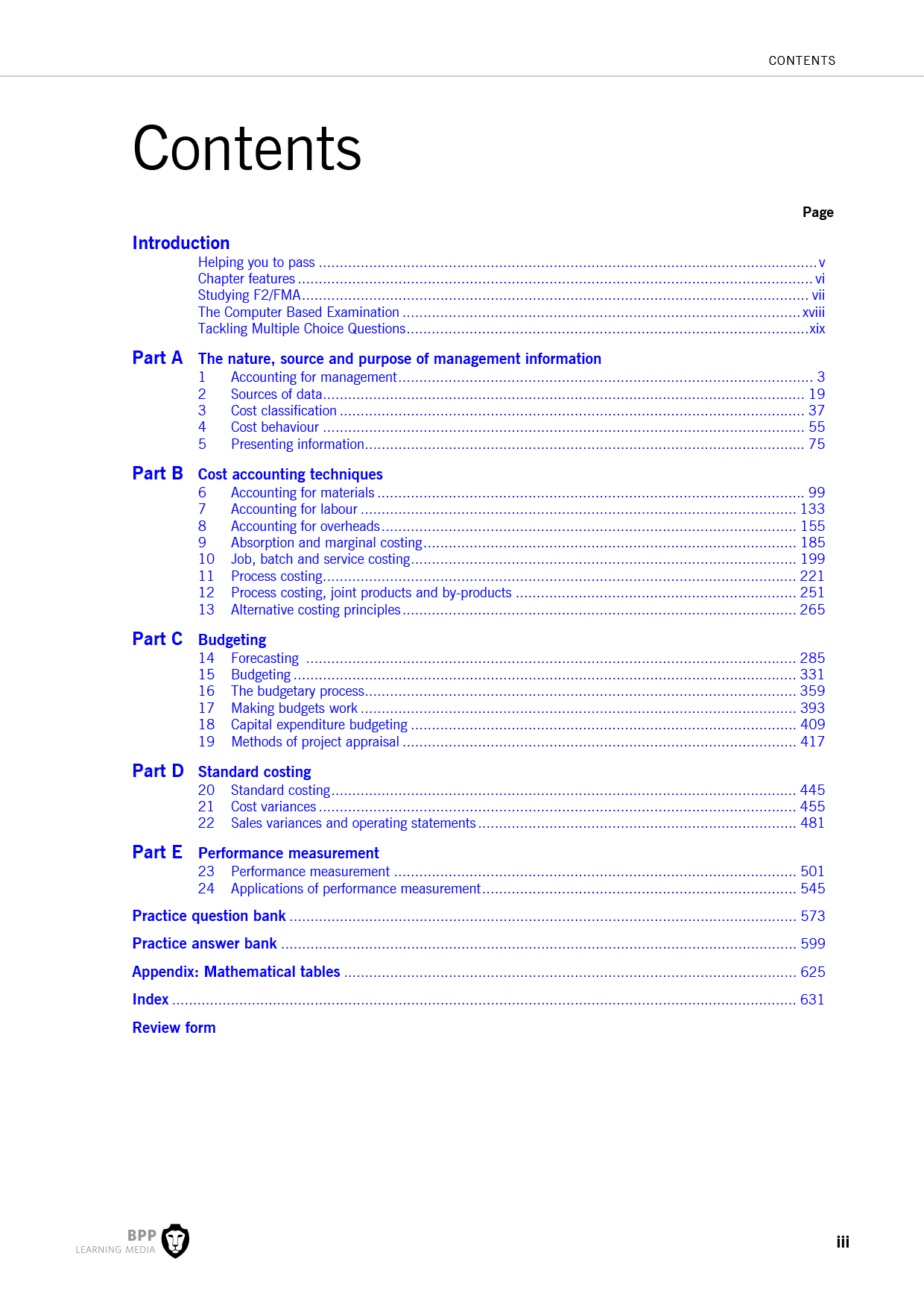 ACCA F2 - Management Accounting - Interactive Text - Hanoi Book Store