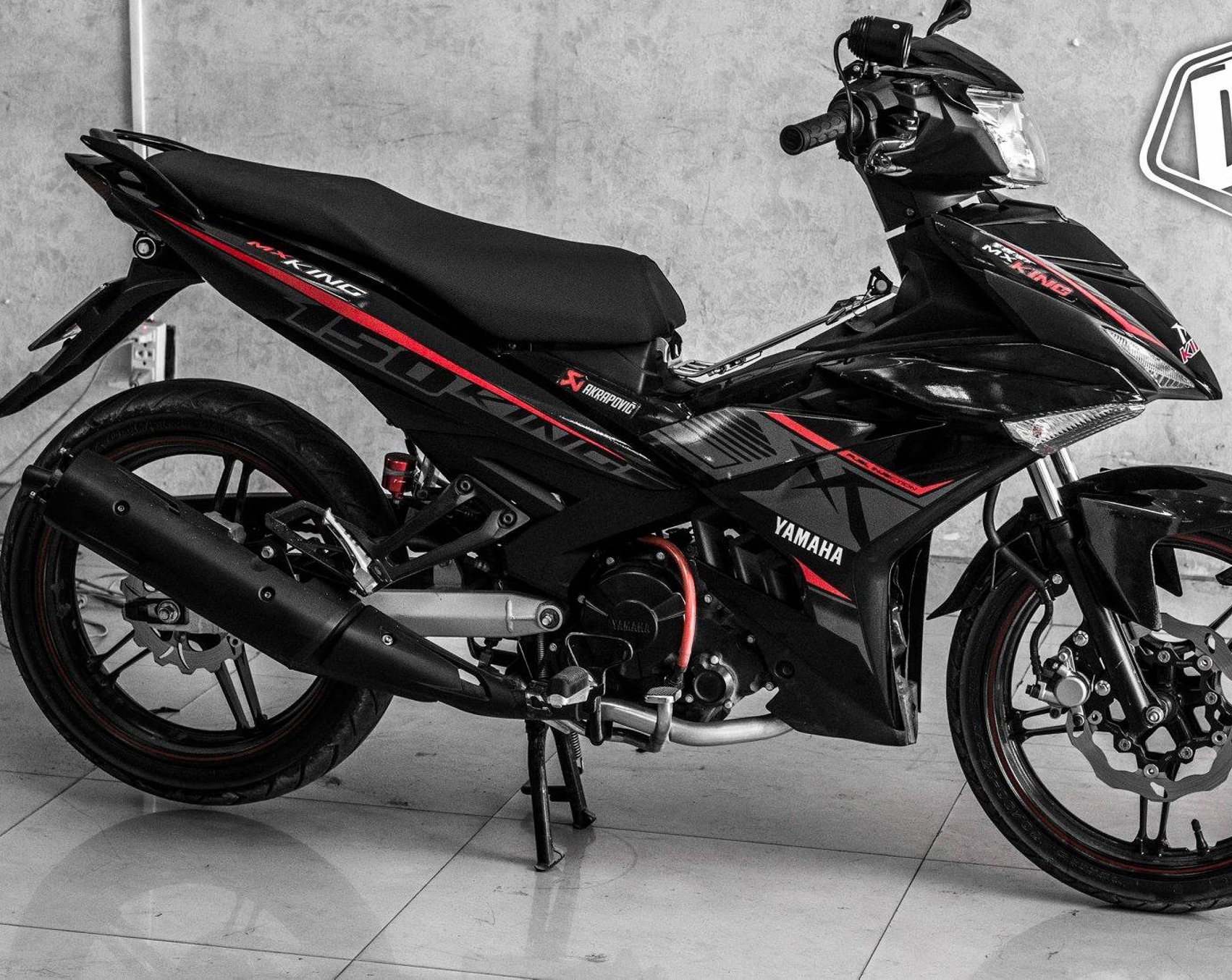 Tem RỜI EXCITER 150 MXKING ĐỎ ĐEN XÁM