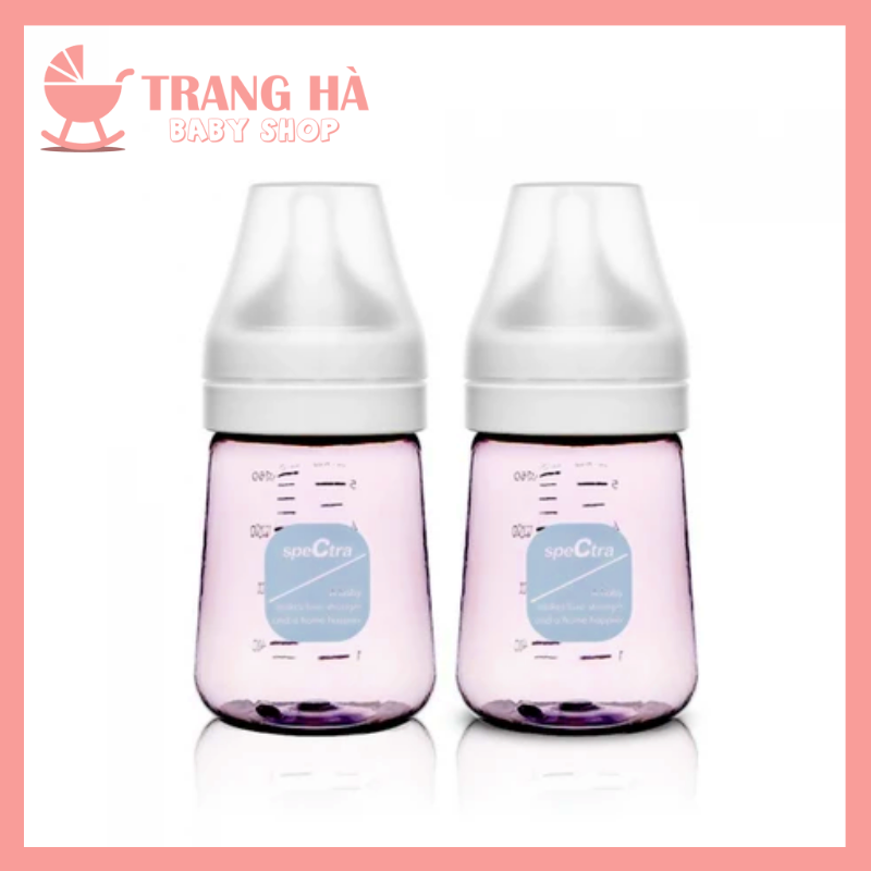 💘 𝑪𝑯𝑰́𝑵𝑯 𝑯𝑨̃𝑵𝑮💘 - Bình Spectra PPSU Hàn Quốc 160ml/260ml FULL Size Núm (0~3m/ 3~5m/ 5~7m/ >7m)