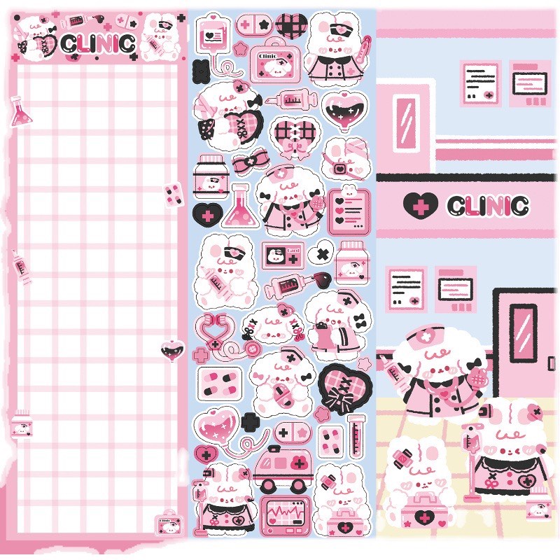 Stickers cún thỏ