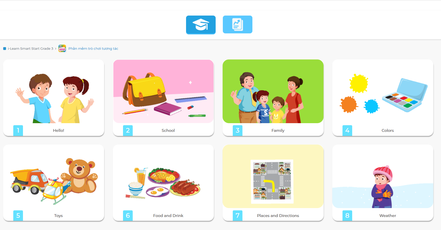 [E-BOOK] i-Learn Smart Start Grade 3 Phần mềm trò chơi tương tác