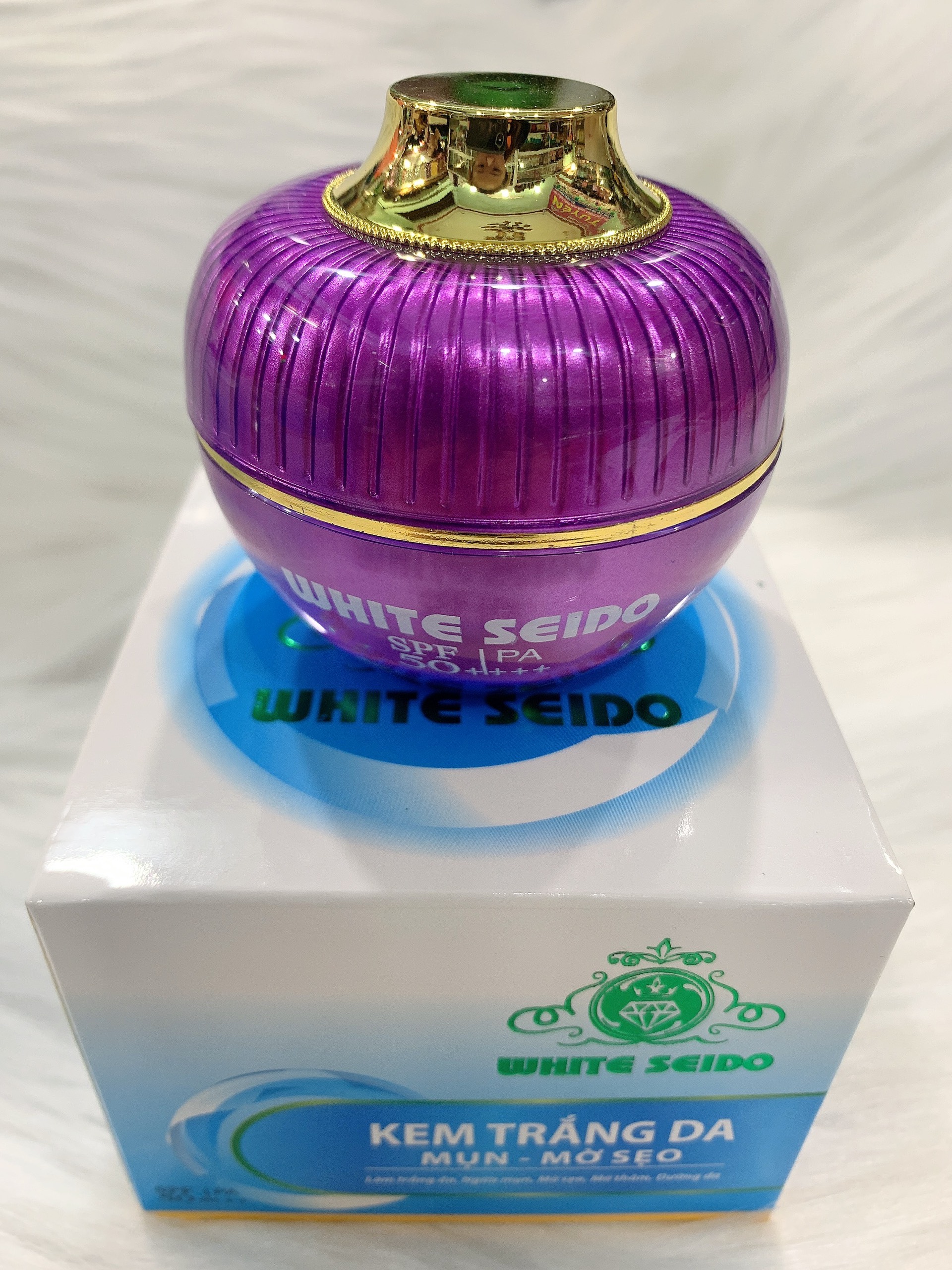 Kem trắng da mờ sẹo White Seido 25g