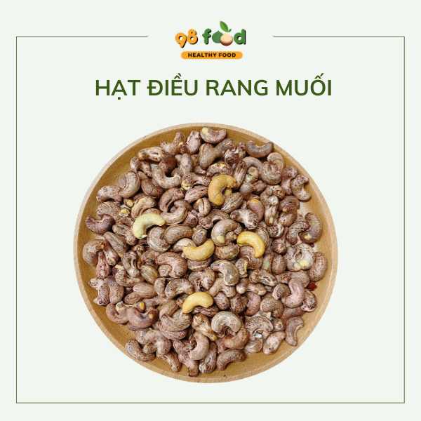 Hạt điều rang muối còn vỏ lụa