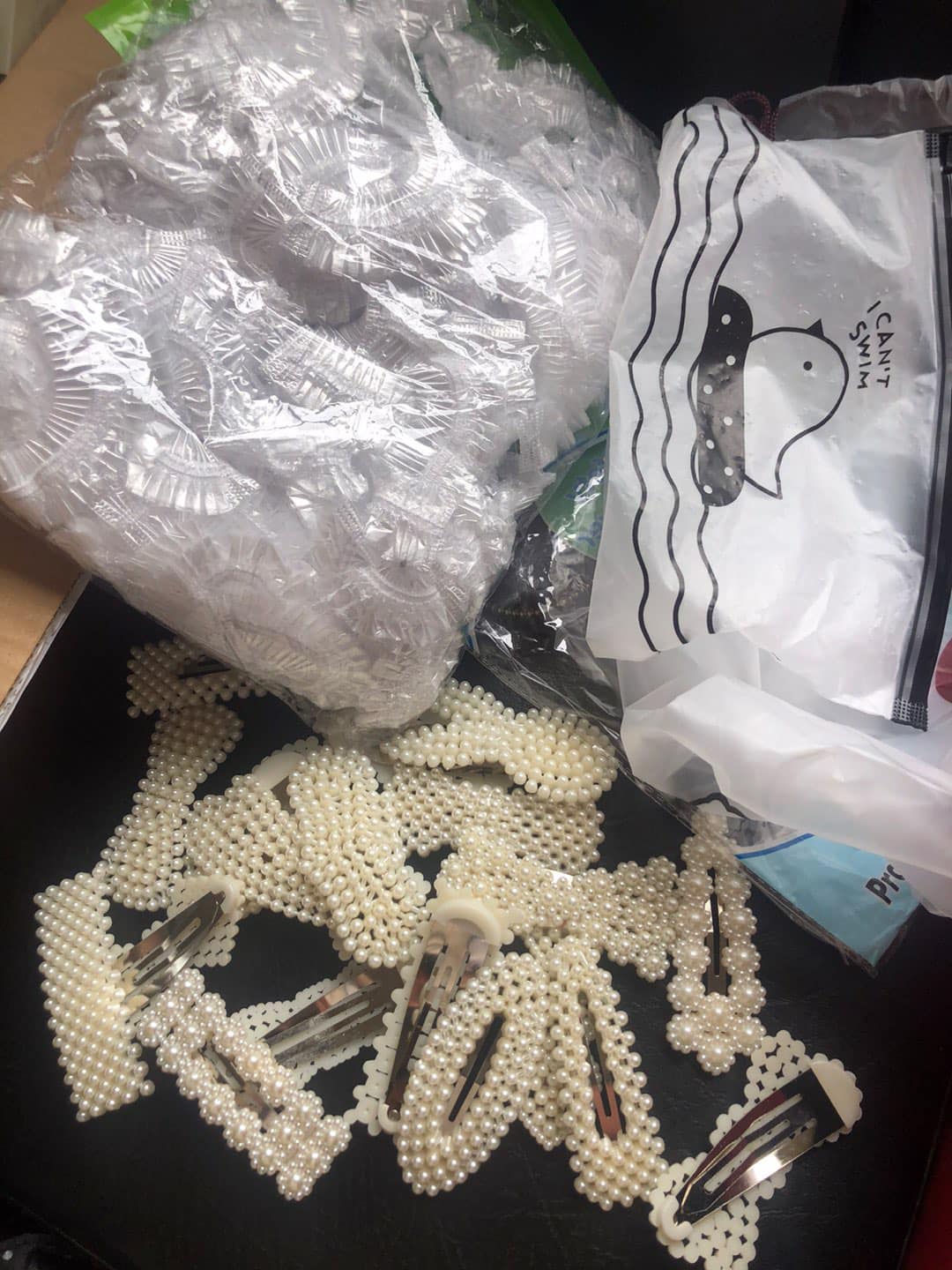 [ có sẵn ] - SET 20 KẸP TÓC NGỌC TRAI