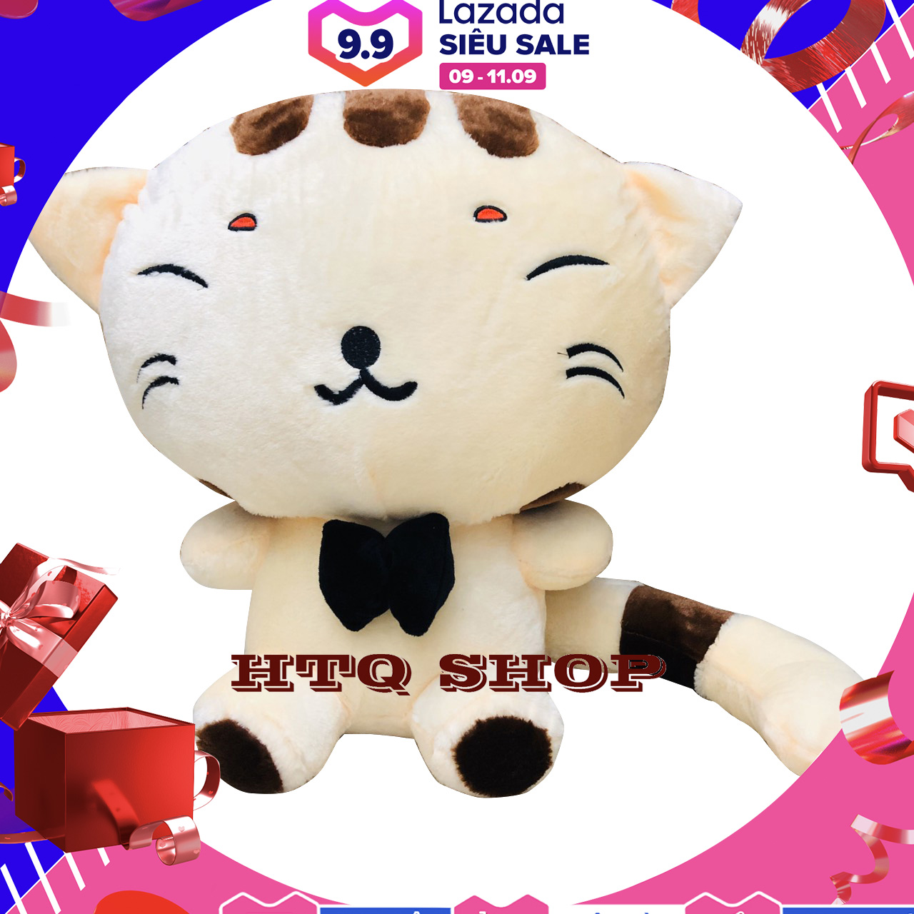 Gấu bông mèo MengMeng cao cấp - 70cm