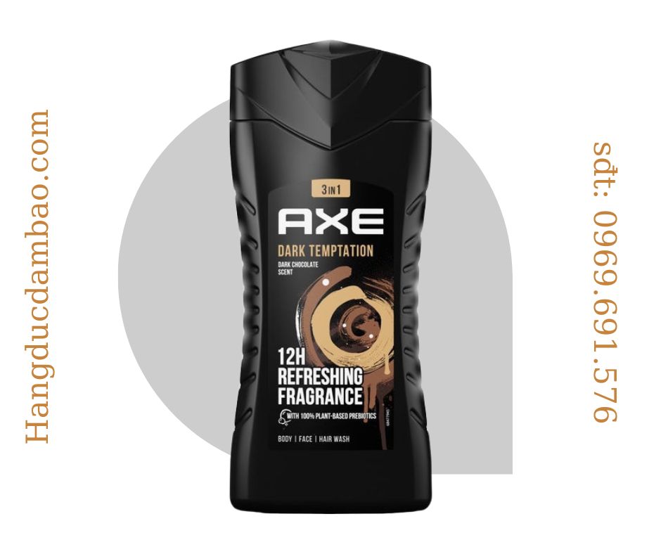 Axe shower gel for men, Dark Temptation 250 ml, 1 piece