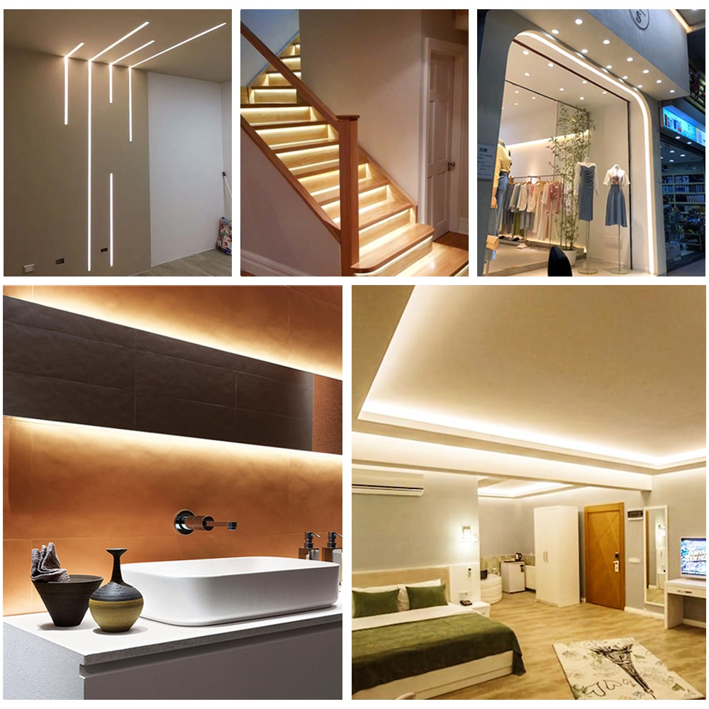 Cuộn led COB 12v 5m siêu sáng, led dán COB